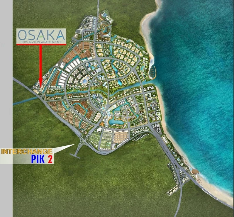 sitemap-PIK-2-Osaka-Riverview-Apartement